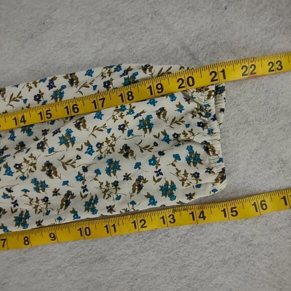 Old Navy Women's Long Sleeve Cold Shoulder Floral Pattern Lined Dress Size SP - Picture 11 of 13